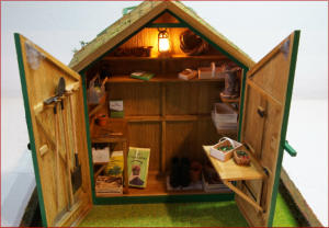 Transformation garden house rear view 